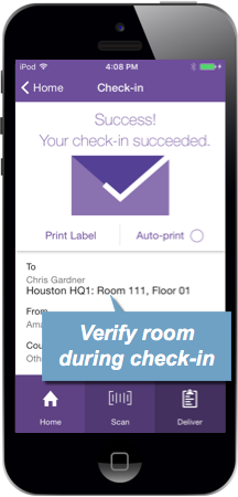 View Room Information - Mail App
