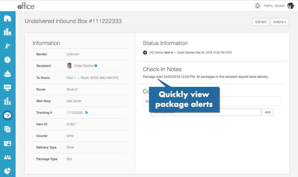 Package Alert - Mail Item detail - Mail module.png