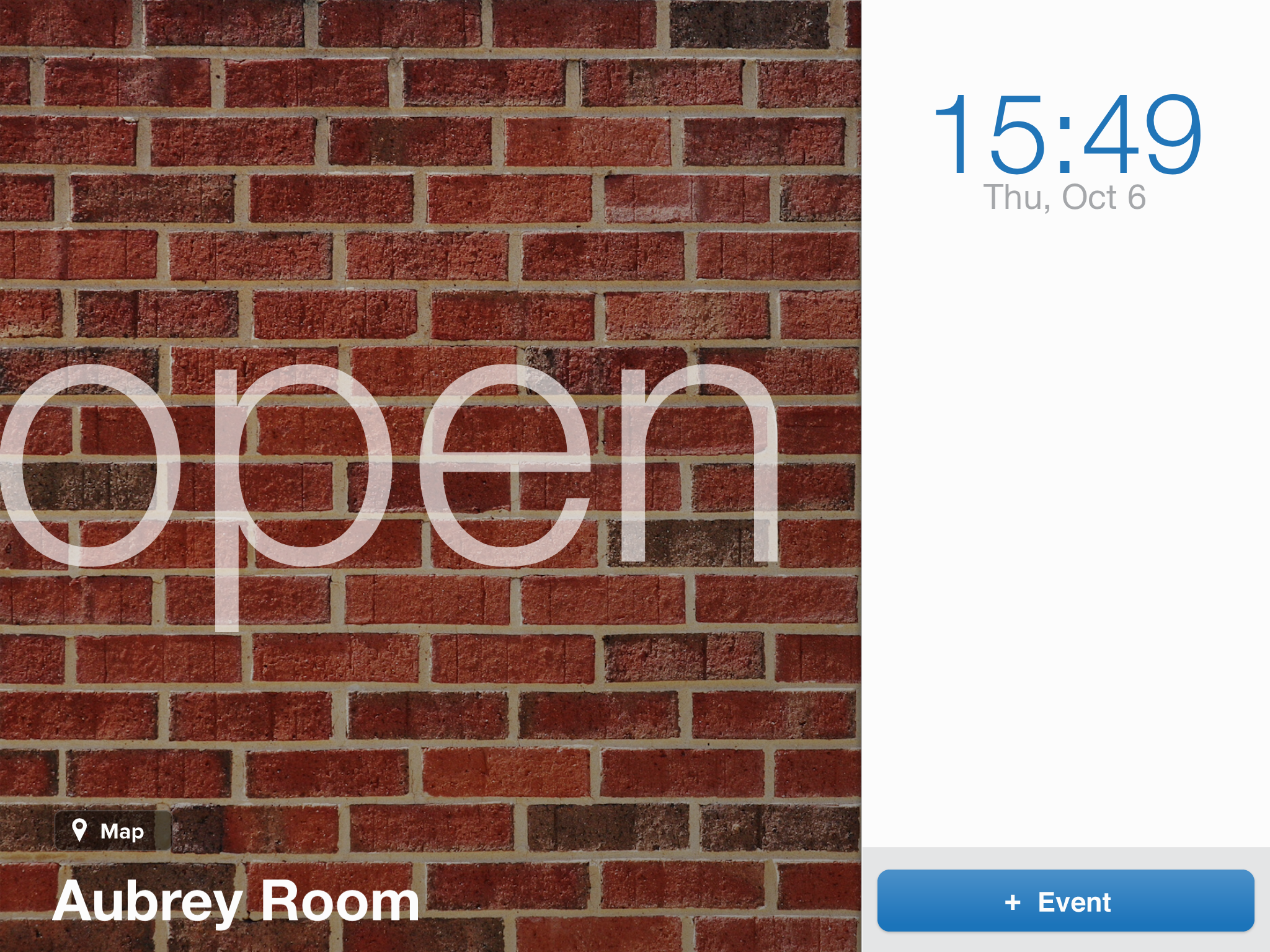 Example of Custom Conference Room Management Theme